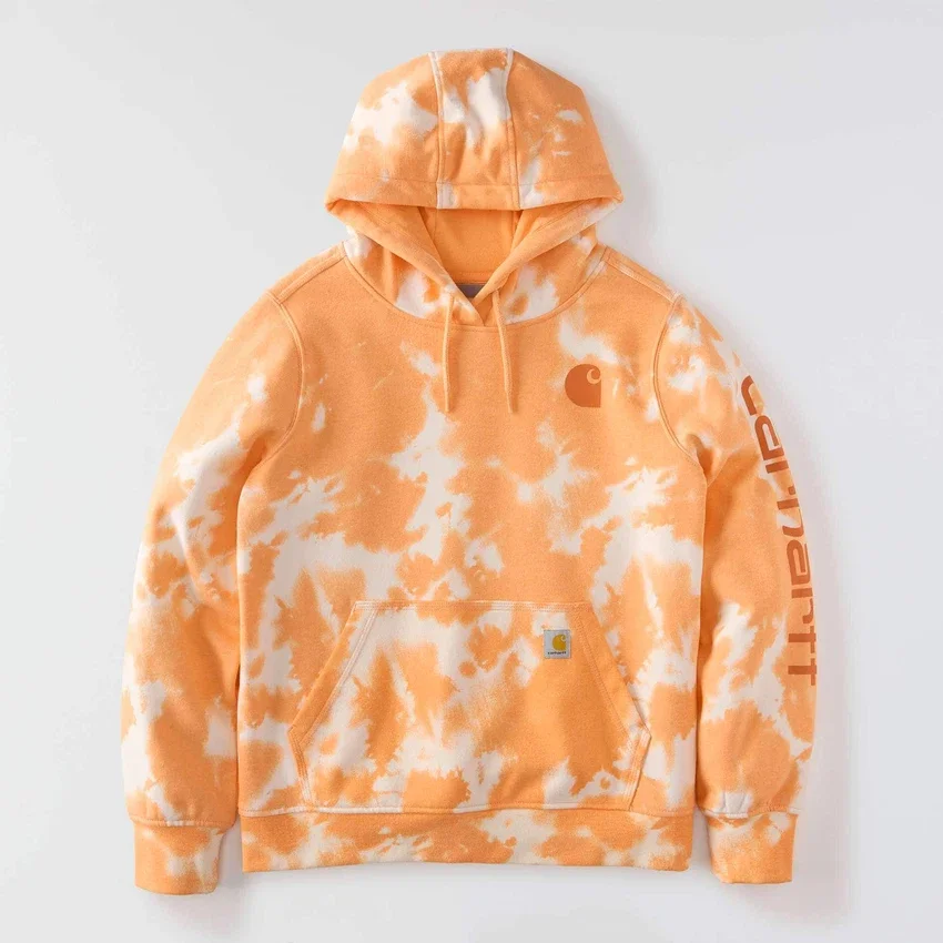 Marquette Tie Dye-hettetrøje til kvinder