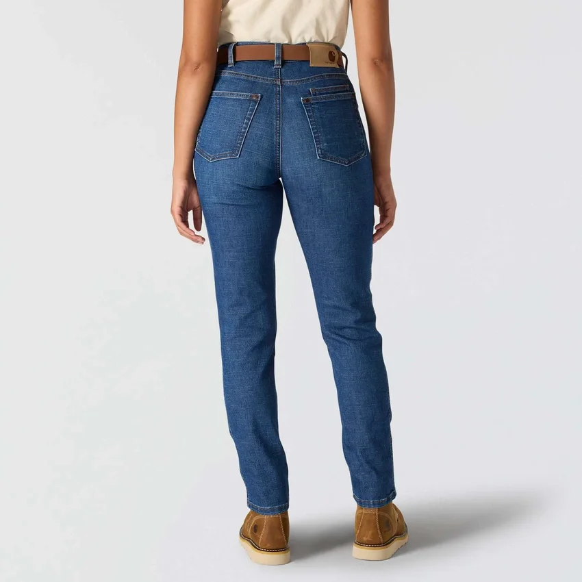 Mason-jeans til kvinder med høj talje og slim fit