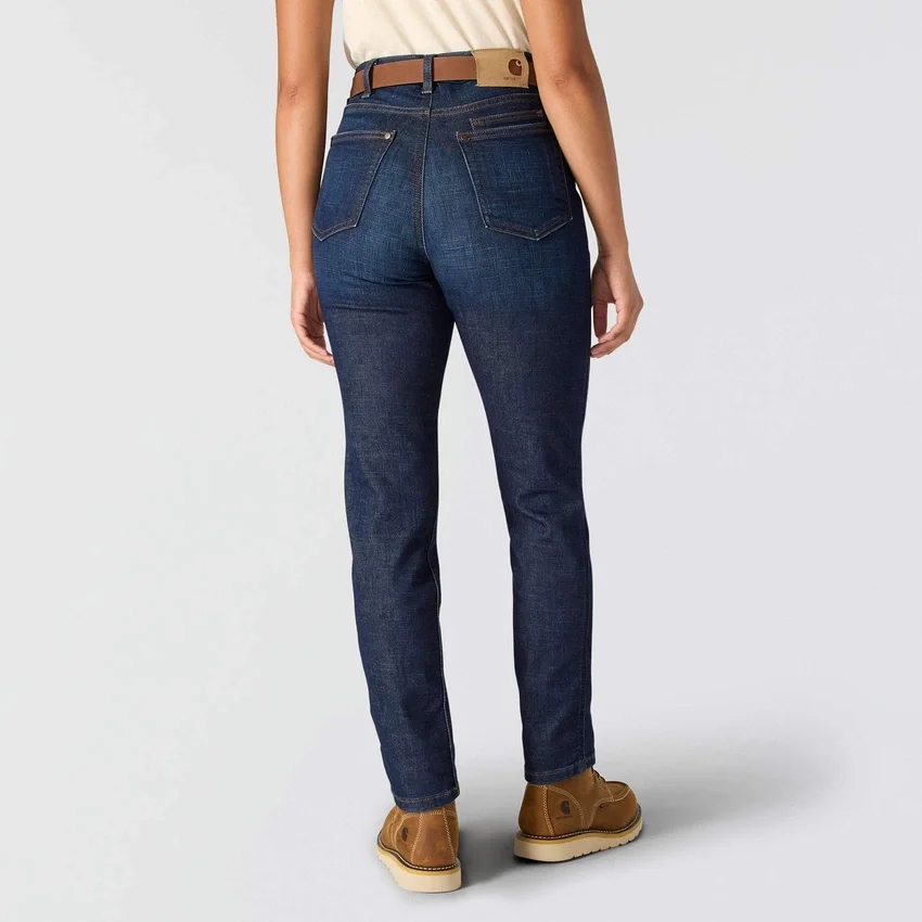 Mason-jeans til kvinder med høj talje og slim fit