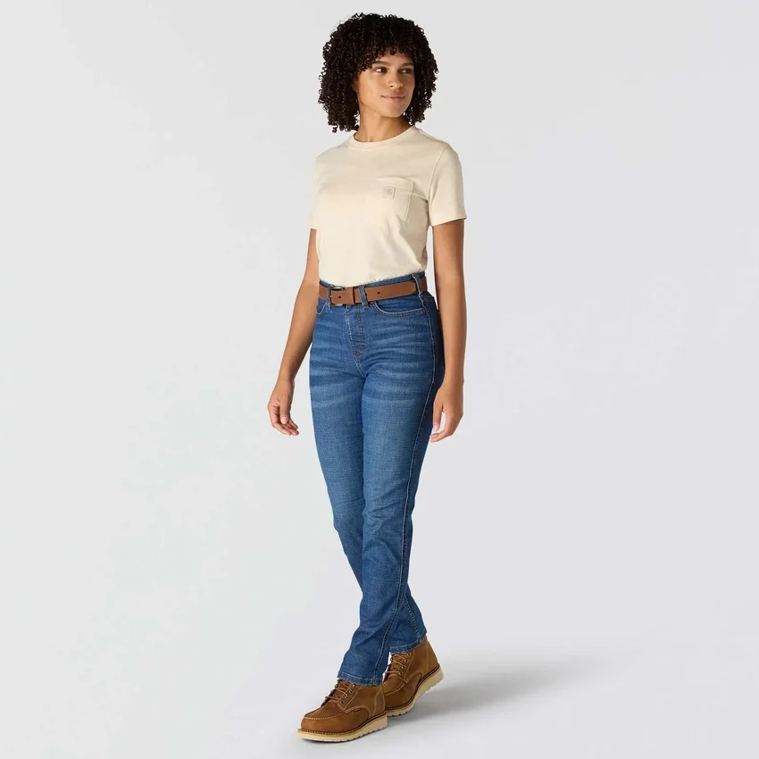 Mason-jeans til kvinder med høj talje og slim fit