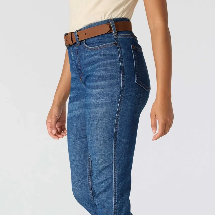 Mason-jeans til kvinder med høj talje og slim fit