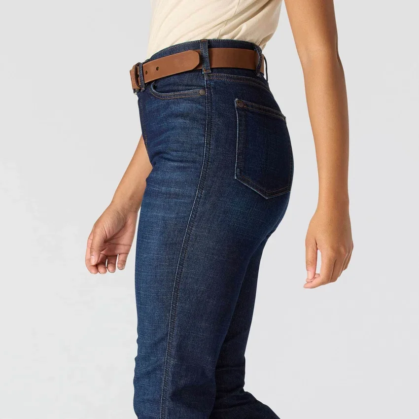 Mason-jeans til kvinder med høj talje og slim fit