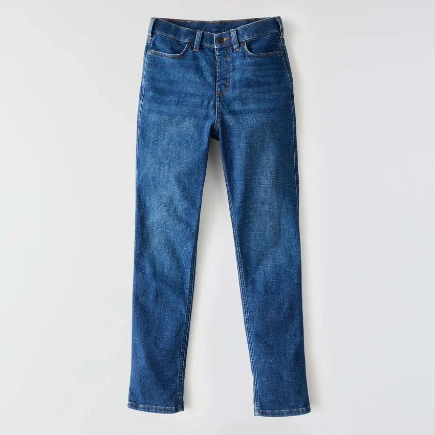 Mason-jeans til kvinder med høj talje og slim fit