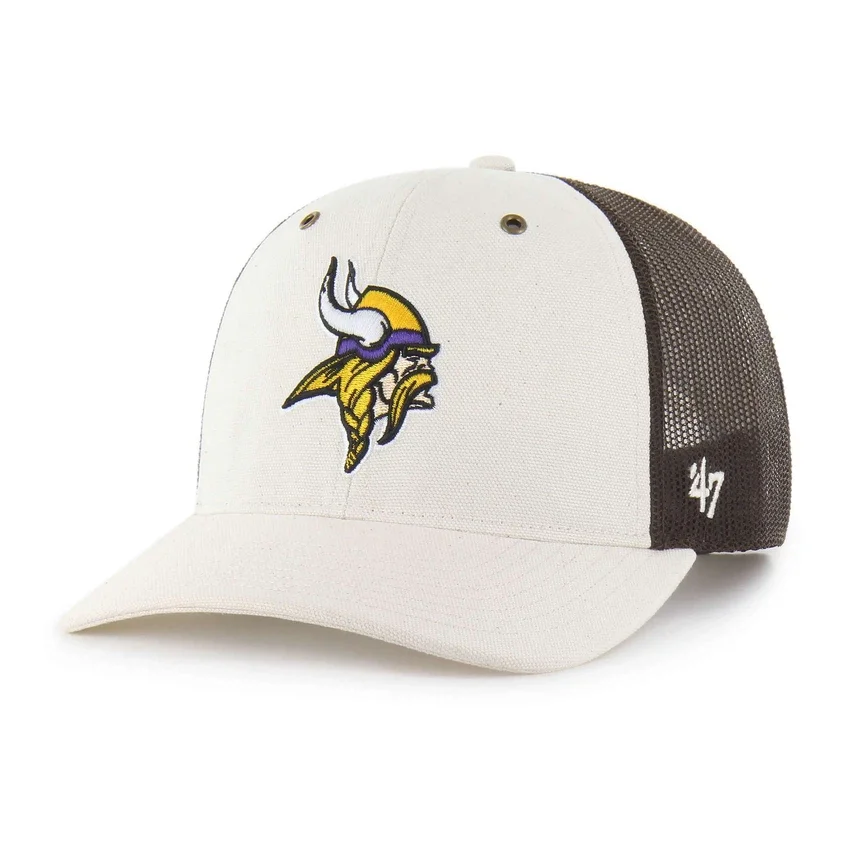 Minnesota Vikings '47 ufarvet trucker-kasket i afslappet pasform