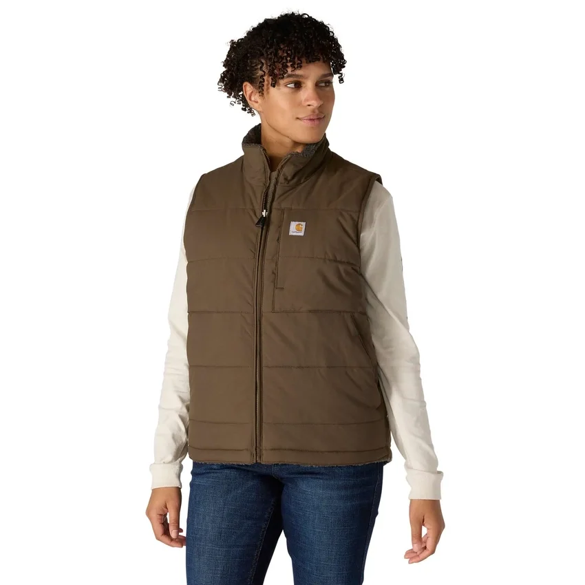 Montana isoleret, vendbar og vandafvisende dunvest til kvinder – Rain Defender-vest