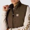Montana isoleret, vendbar og vandafvisende dunvest til kvinder – Rain Defender-vest