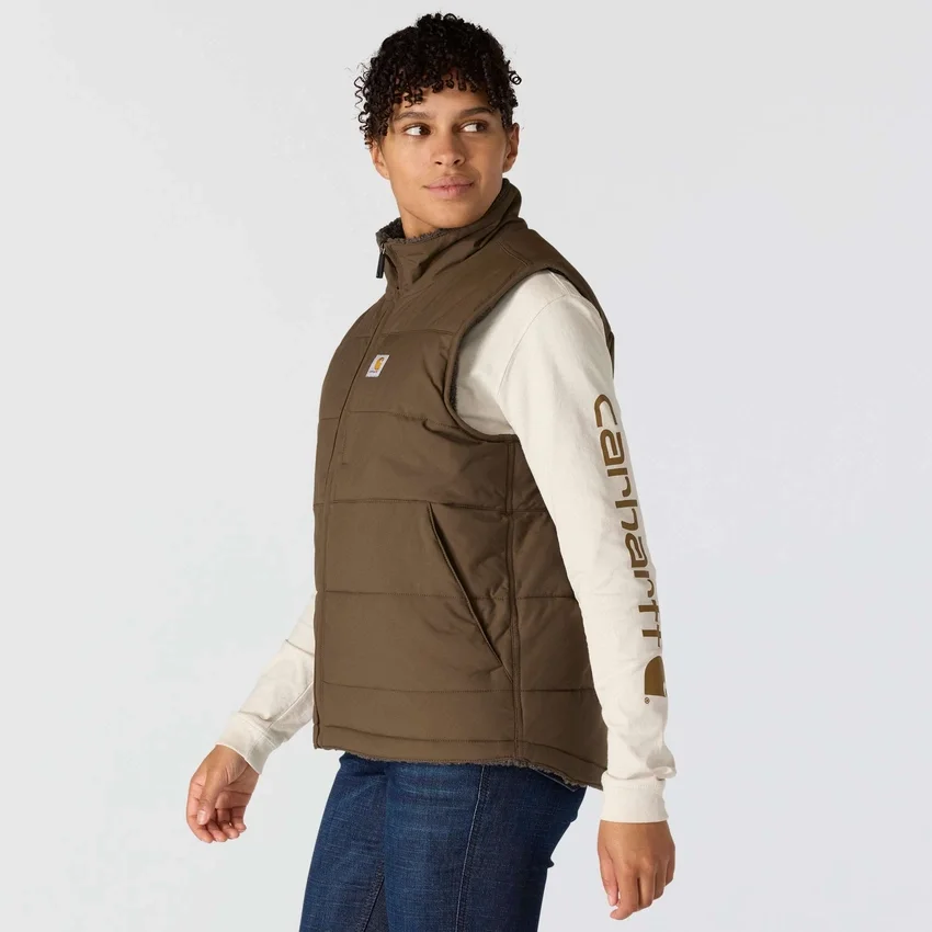 Montana isoleret, vendbar og vandafvisende dunvest til kvinder – Rain Defender-vest