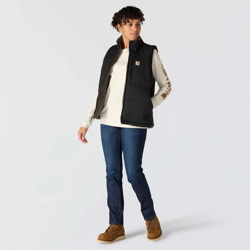 Montana isoleret, vendbar og vandafvisende dunvest til kvinder – Rain Defender-vest