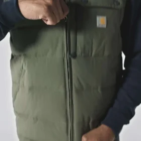 Montana-veste til mænd med løs pasform og isolering