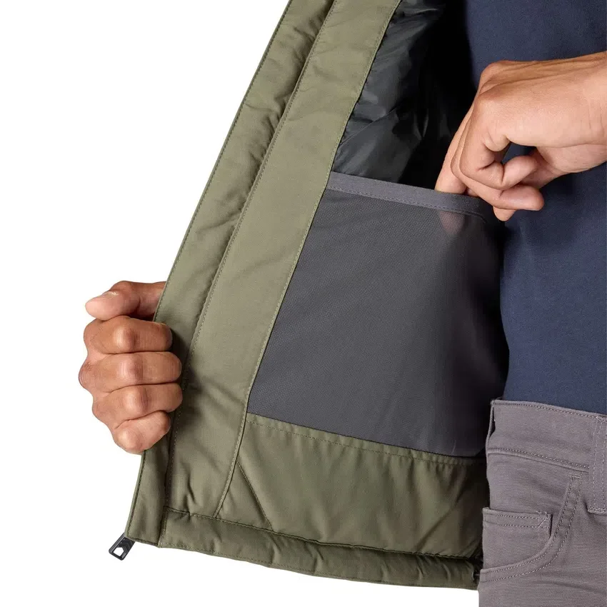 Montana-veste til mænd med løs pasform og isolering