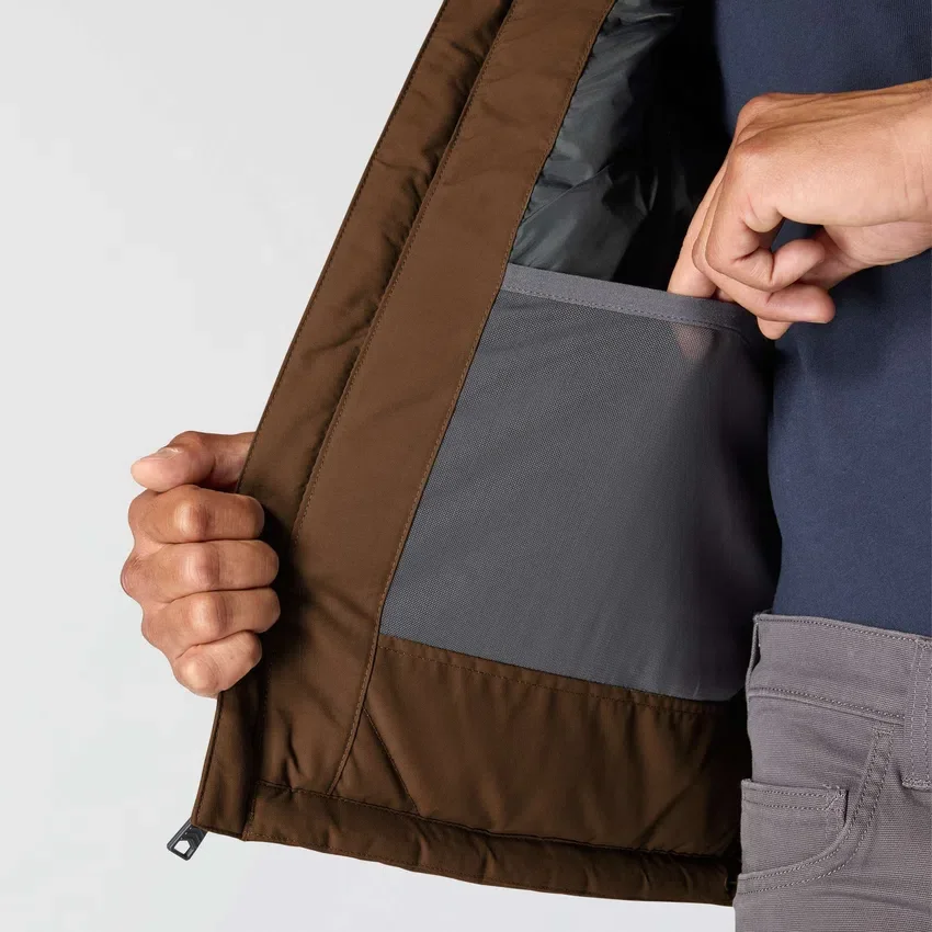 Montana-veste til mænd med løs pasform og isolering