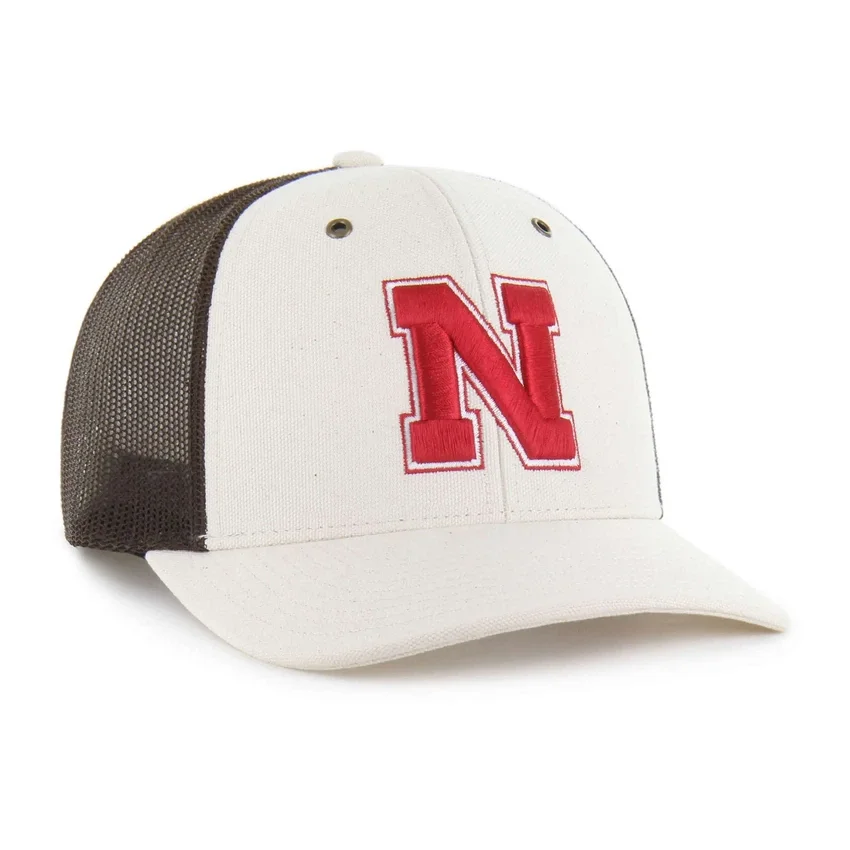 Nebraska Cornhuskers '47 ufarvet trucker-kasket