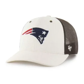 New England Patriots '47 ufarvet trucker-kasket i afslappet pasform