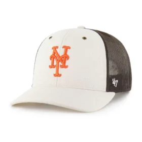 New York Mets '47 ufarvet trucker-kasket