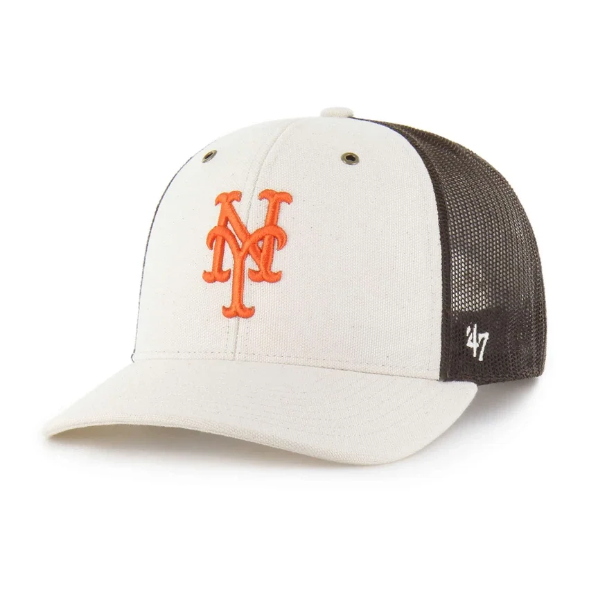 New York Mets '47 ufarvet trucker-kasket