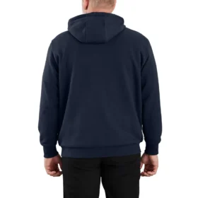 Paxton vandafvisende herresweatshirt med termofor og fuld lynlås samt hætte – carhartt Rain Defender-hettetrøjer