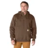 Paxton vandafvisende, kraftig hættetrøje med 1/4-lynlås til mænd – carhartt Rain Defender-hettetrøjer