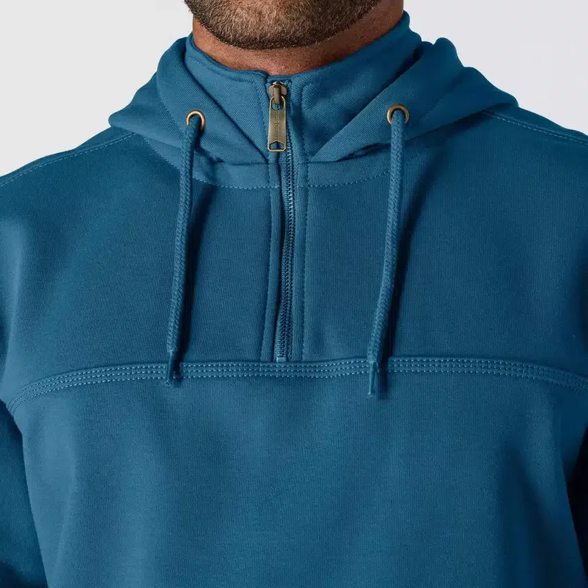 Paxton vandafvisende, kraftig hættetrøje med 1/4-lynlås til mænd – carhartt Rain Defender-hettetrøjer