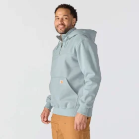 Paxton vandafvisende, kraftig hættetrøje med 1/4-lynlås til mænd – carhartt Rain Defender-hettetrøjer