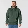 Paxton vandafvisende, kraftig hættetrøje med 1/4-lynlås til mænd – carhartt Rain Defender-hettetrøjer