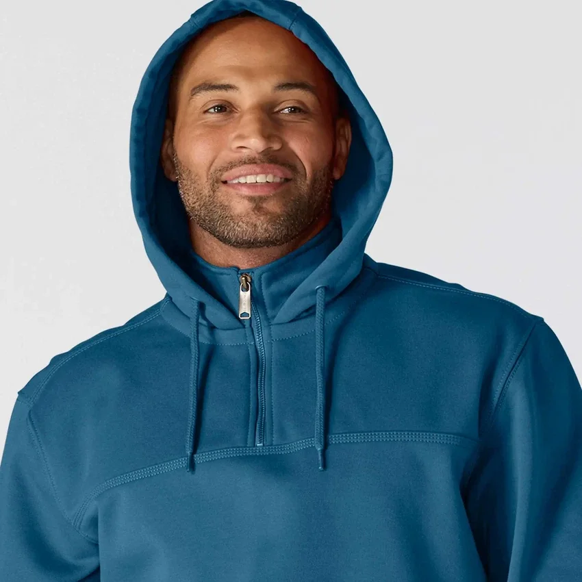 Paxton vandafvisende, kraftig hættetrøje med 1/4-lynlås til mænd – carhartt Rain Defender-hettetrøjer