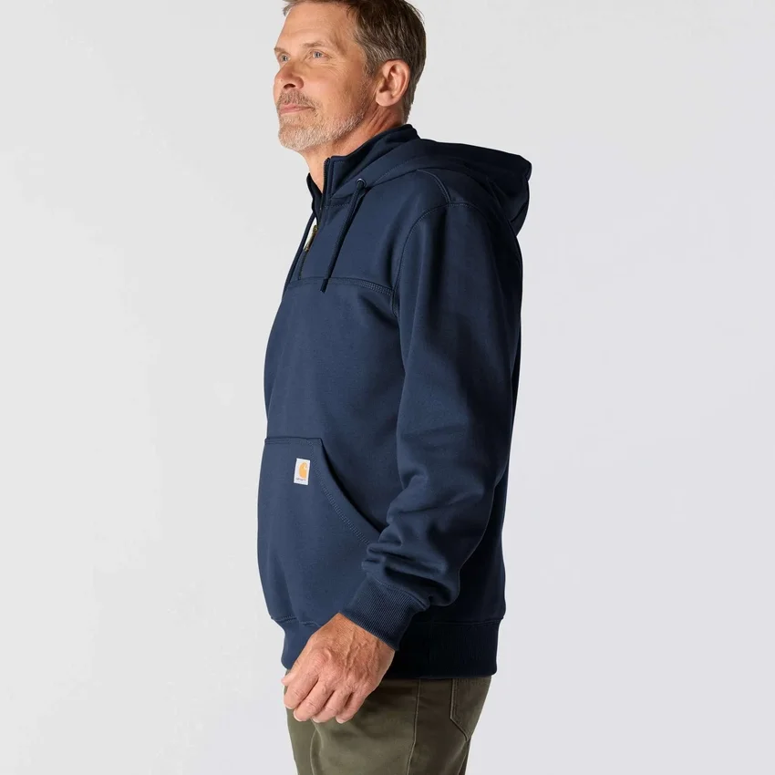 Paxton vandafvisende, kraftig hættetrøje med 1/4-lynlås til mænd – carhartt Rain Defender-hettetrøjer