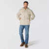 Paxton vandafvisende, kraftig hættetrøje med 1/4-lynlås til mænd – carhartt Rain Defender-hettetrøjer