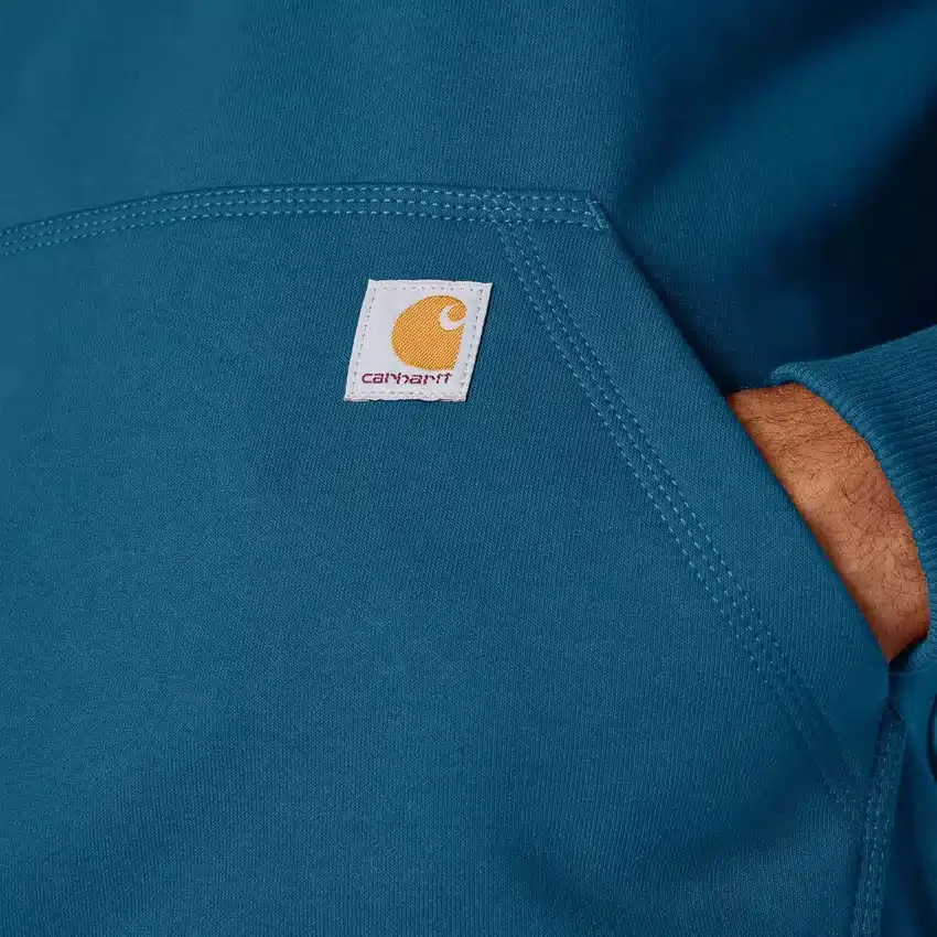 Paxton vandafvisende, kraftig hættetrøje med 1/4-lynlås til mænd – carhartt Rain Defender-hettetrøjer