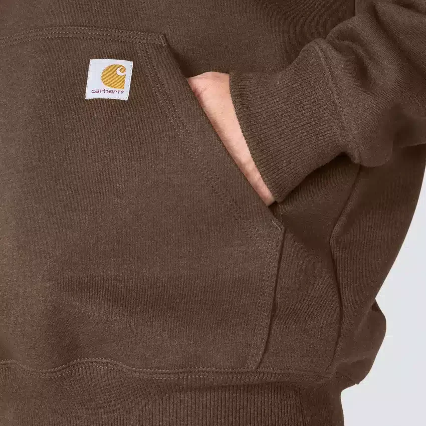 Paxton vandafvisende, kraftig hættetrøje med 1/4-lynlås til mænd – carhartt Rain Defender-hettetrøjer