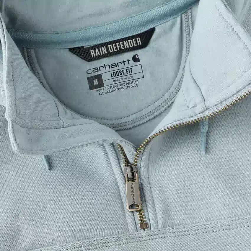 Paxton vandafvisende, kraftig hættetrøje med 1/4-lynlås til mænd – carhartt Rain Defender-hettetrøjer