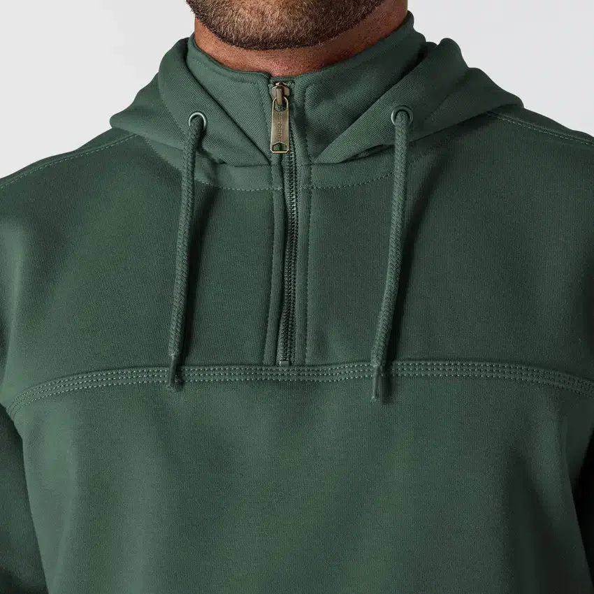 Paxton vandafvisende, kraftig hættetrøje med 1/4-lynlås til mænd – carhartt Rain Defender-hettetrøjer