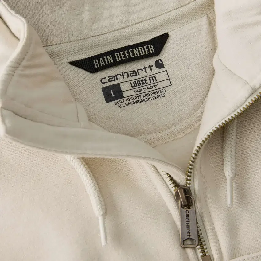Paxton vandafvisende, kraftig hættetrøje med 1/4-lynlås til mænd – carhartt Rain Defender-hettetrøjer