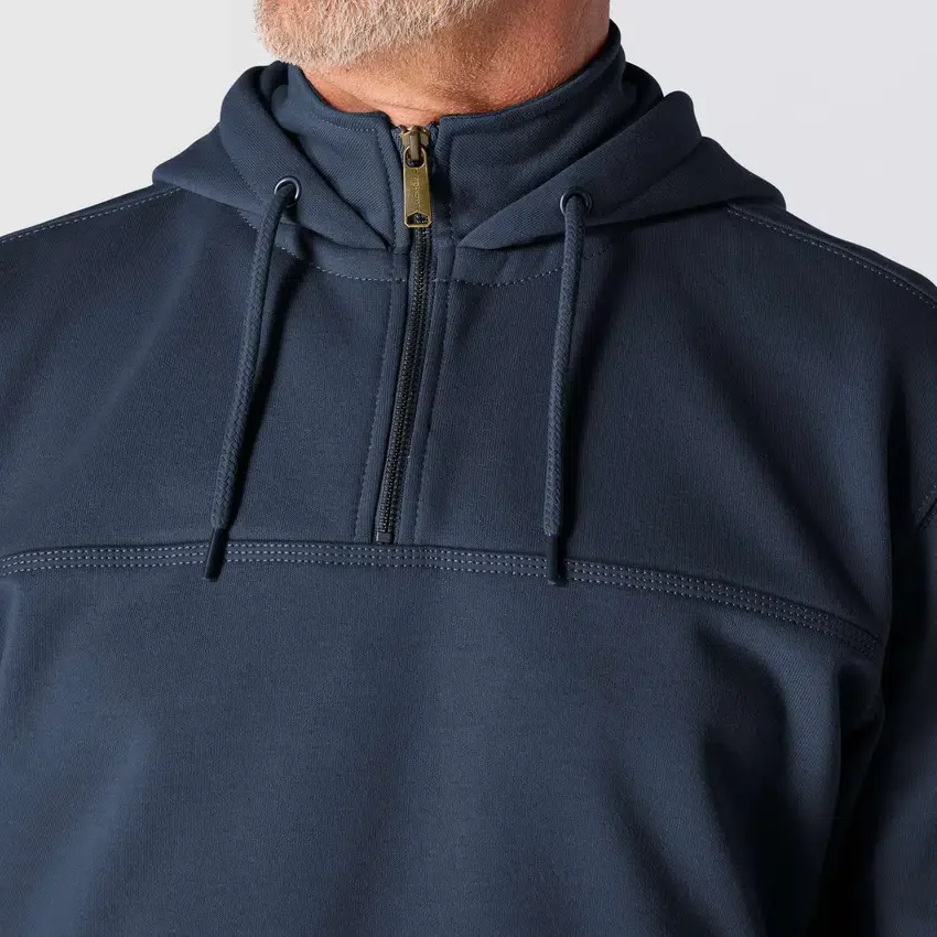 Paxton vandafvisende, kraftig hættetrøje med 1/4-lynlås til mænd – carhartt Rain Defender-hettetrøjer