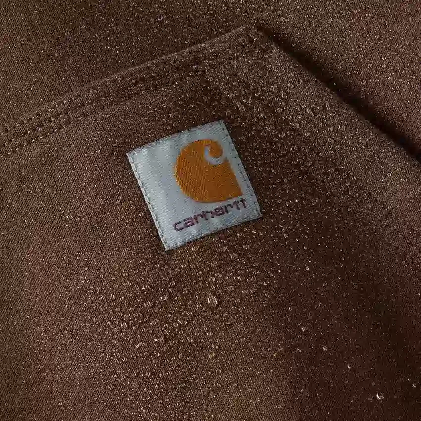 Paxton vandafvisende, kraftig hættetrøje med 1/4-lynlås til mænd – carhartt Rain Defender-hettetrøjer