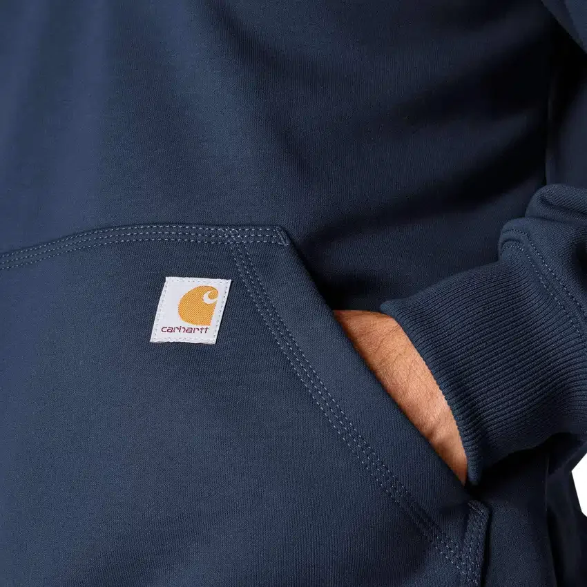 Paxton vandafvisende, kraftig hættetrøje med 1/4-lynlås til mænd – carhartt Rain Defender-hettetrøjer