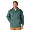 Paxton vandafvisende, kraftig herre-hoodie med gennemgående lynlås – carhartt Rain Defender-hettetrøjer