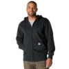 Paxton vandafvisende, kraftig herre-hoodie med gennemgående lynlås – carhartt Rain Defender-hettetrøjer