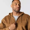 Paxton vandafvisende, kraftig herre-hoodie med gennemgående lynlås – carhartt Rain Defender-hettetrøjer