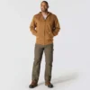 Paxton vandafvisende, kraftig herre-hoodie med gennemgående lynlås – carhartt Rain Defender-hettetrøjer