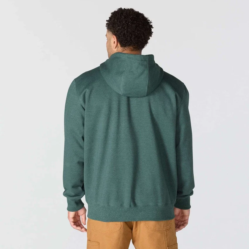 Paxton vandafvisende, kraftig herre-hoodie med gennemgående lynlås – carhartt Rain Defender-hettetrøjer