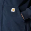 Paxton vandafvisende, kraftig herre-hoodie med gennemgående lynlås – carhartt Rain Defender-hettetrøjer