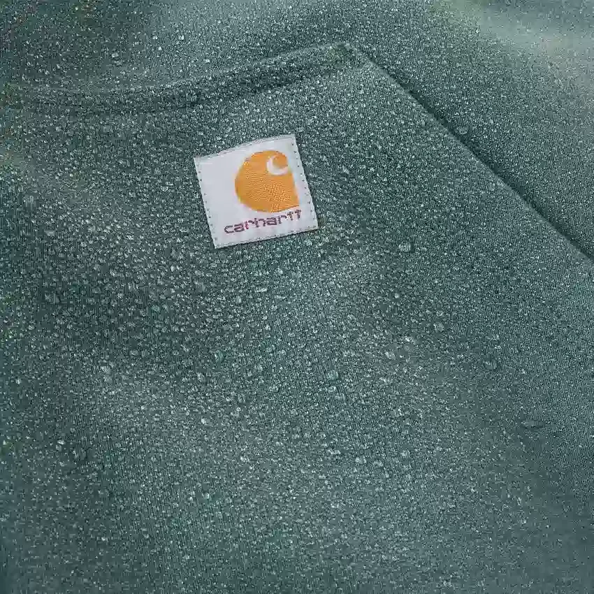 Paxton vandafvisende, kraftig herre-hoodie med gennemgående lynlås – carhartt Rain Defender-hettetrøjer