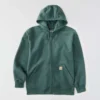 Paxton vandafvisende, kraftig herre-hoodie med gennemgående lynlås – carhartt Rain Defender-hettetrøjer