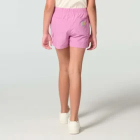 Pige-shorts med elastisk linning i Rugged Flex®-vævet camouflagemønster (børn/unge)