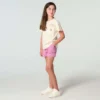 Pige-shorts med elastisk linning i Rugged Flex®-vævet camouflagemønster (børn/unge)