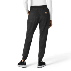 Printed Cargo Jogger-scrubbukser til kvinder