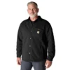 Rain Defender® løstsiddende, kraftig, quiltet skjortejakke med trykknapper foran