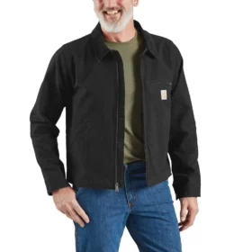 Re-Engineered Detroit Jacket i duck-stof til mænd med afslappet pasform