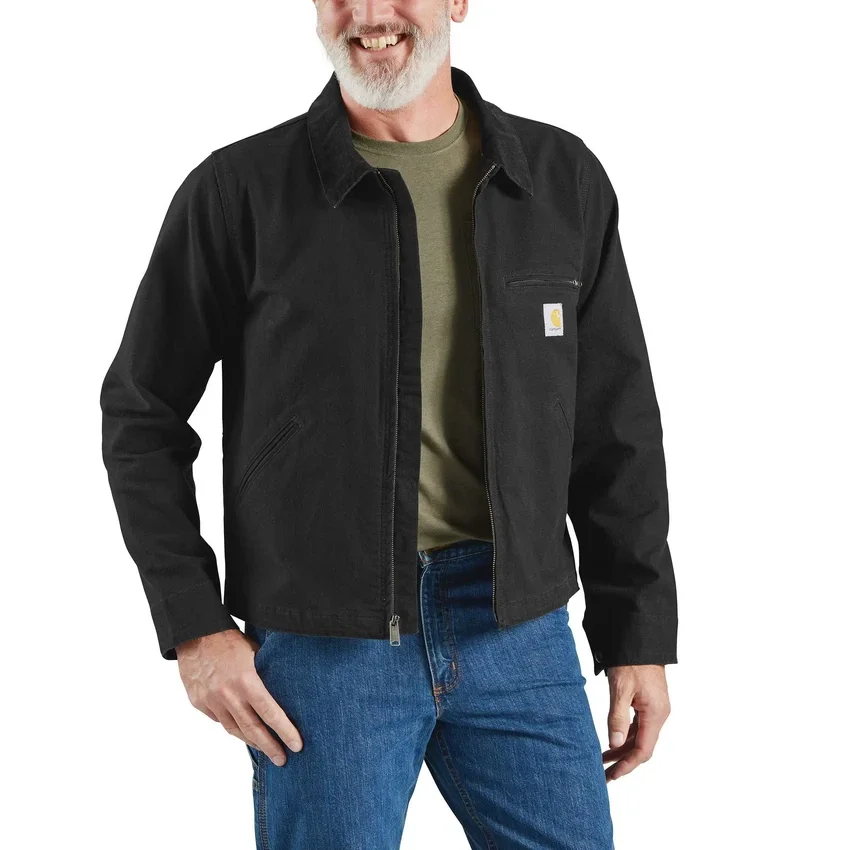 Re-Engineered Detroit Jacket i duck-stof til mænd med afslappet pasform