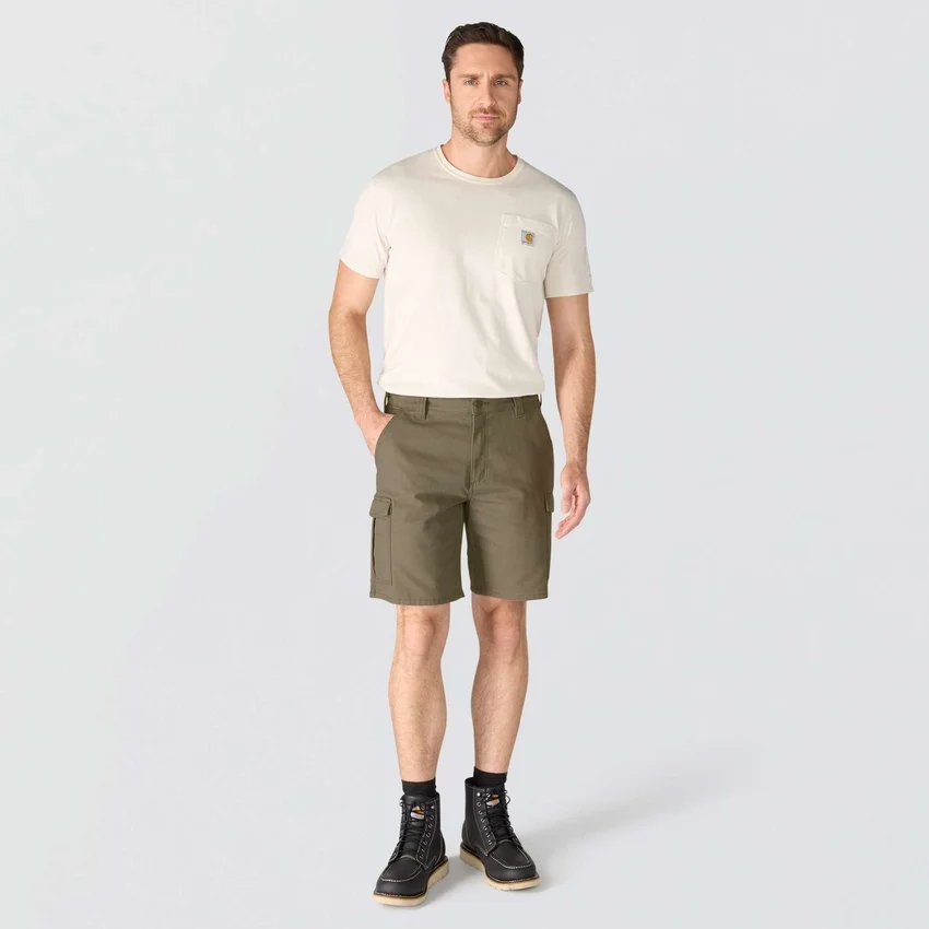 Relaxed Fit 9" Rigby Canvas Cargo-shorts – Arbejdsshorts